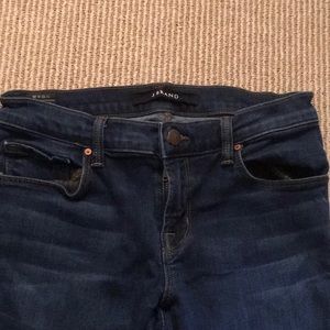 J Brand Capri Veruca Skinny Blue jeans